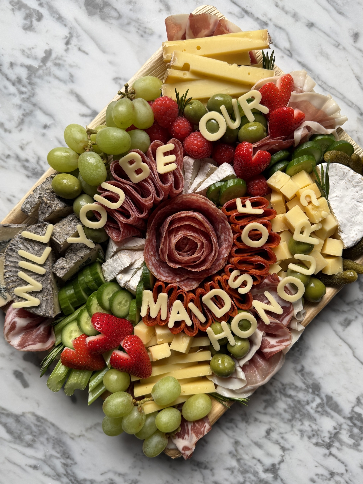 ‘Will You Be Our Maids of Honour?’ Personalised Graze